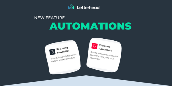 announcement banner for automations