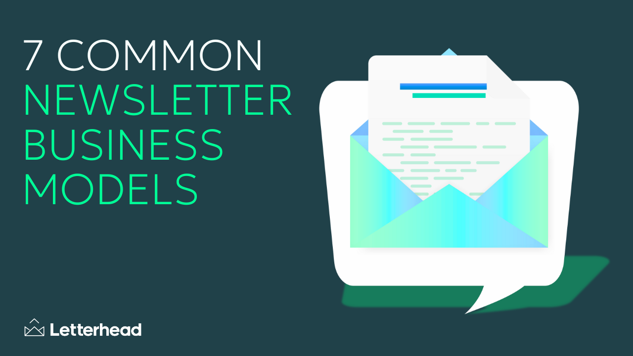 common newsletter business model graphic